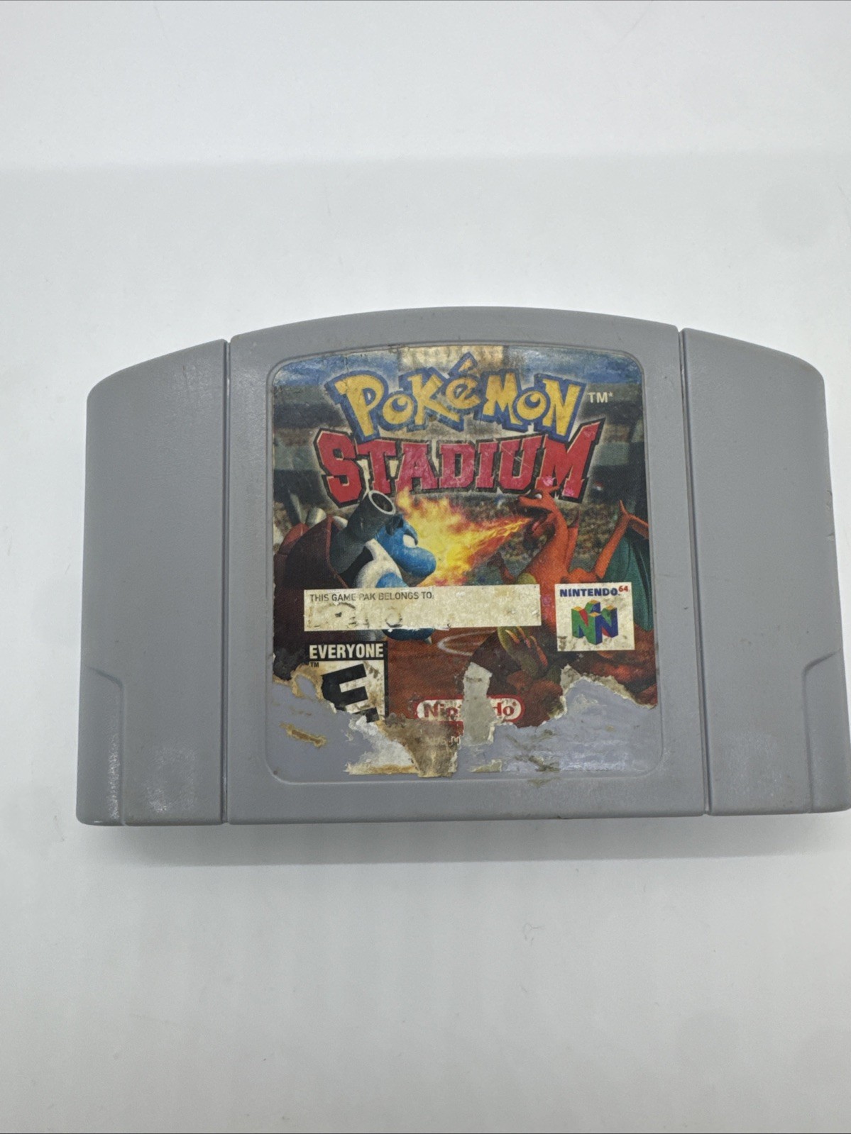 Pokemon Stadium (Nintendo 64, 2000) N64 Cartridge Tested Authentic