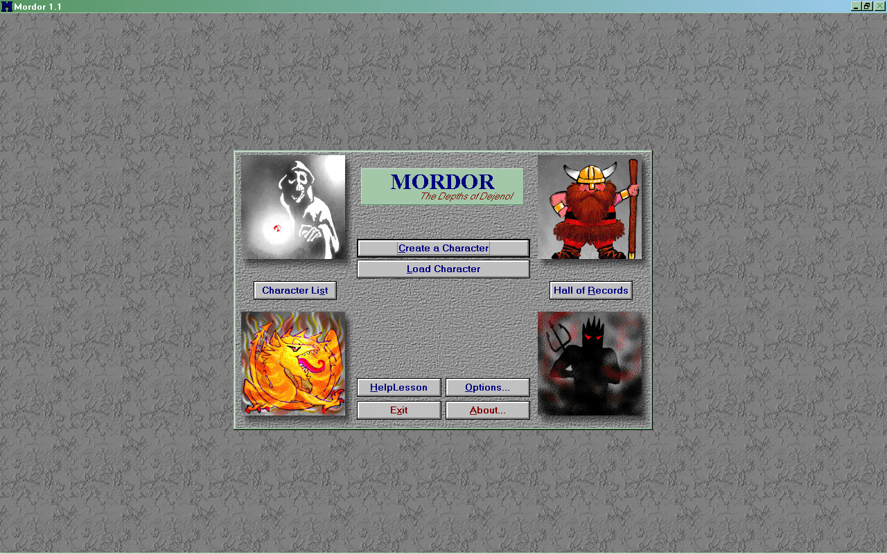 Mordor – The Depths of Dejenol – Legacy Role Playing Game for the PC boxed set