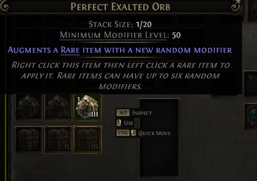 100x Perfect Exalted Orb Return of the Ancients League Path of Exile 2 POE 2