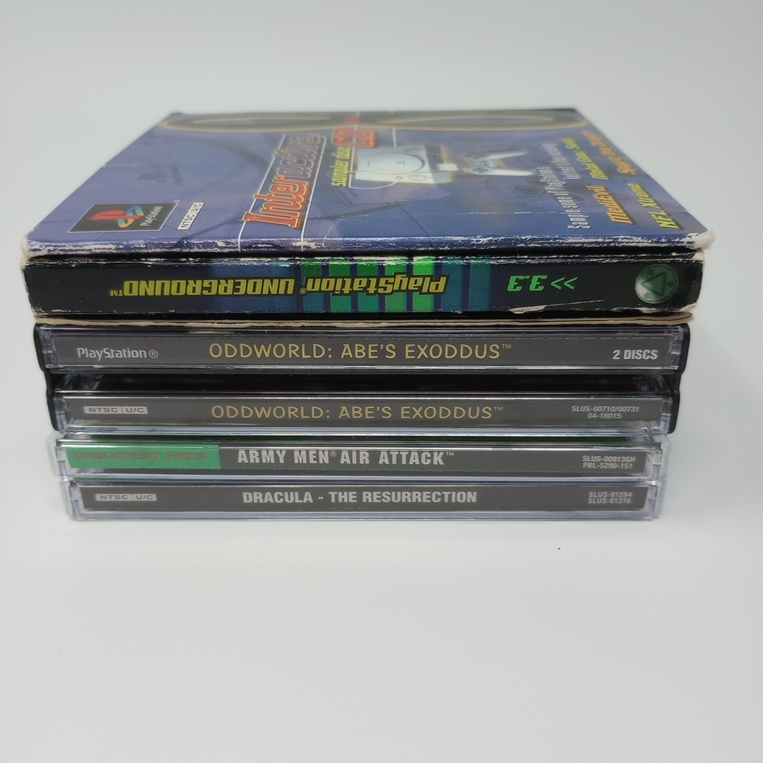 Lot Of Discs & Cases (Playstation 1) PS1 SEE PICS & DESC (Games missing discs)