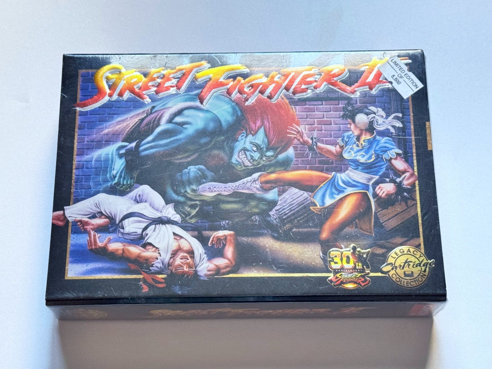 🕹️Street Fighter 2 II 30th Anniversary Legacy Cartridge SNES Iam8bit Capcom NEW