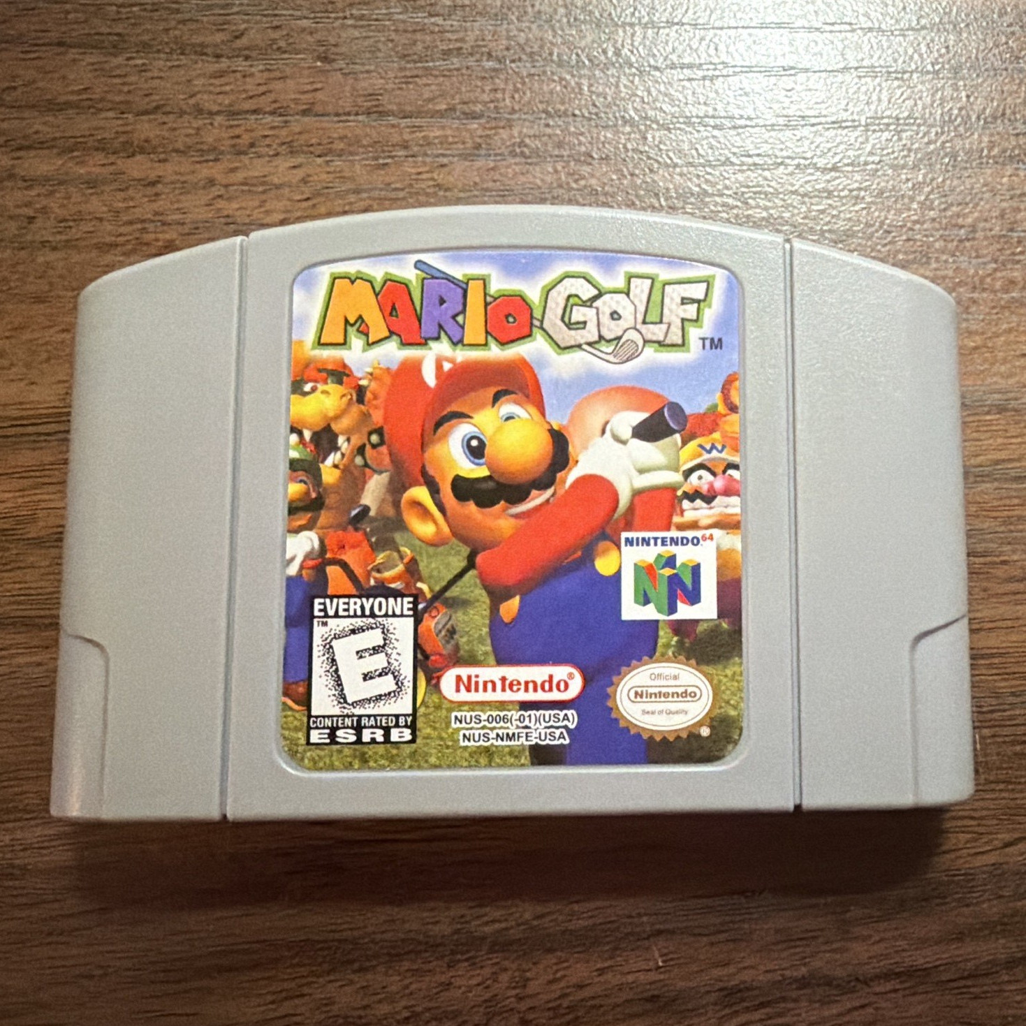 Nintendo Mario Golf N64 Game Cartridge, NTSC-U/C (1999) Golf