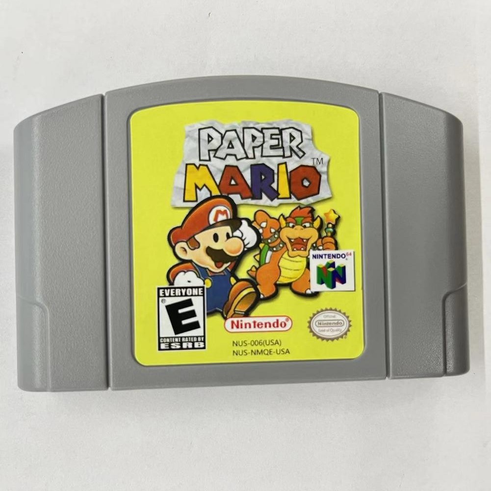 Paper Mario – Nintendo 64 (N64) Perfect addition Tested and working