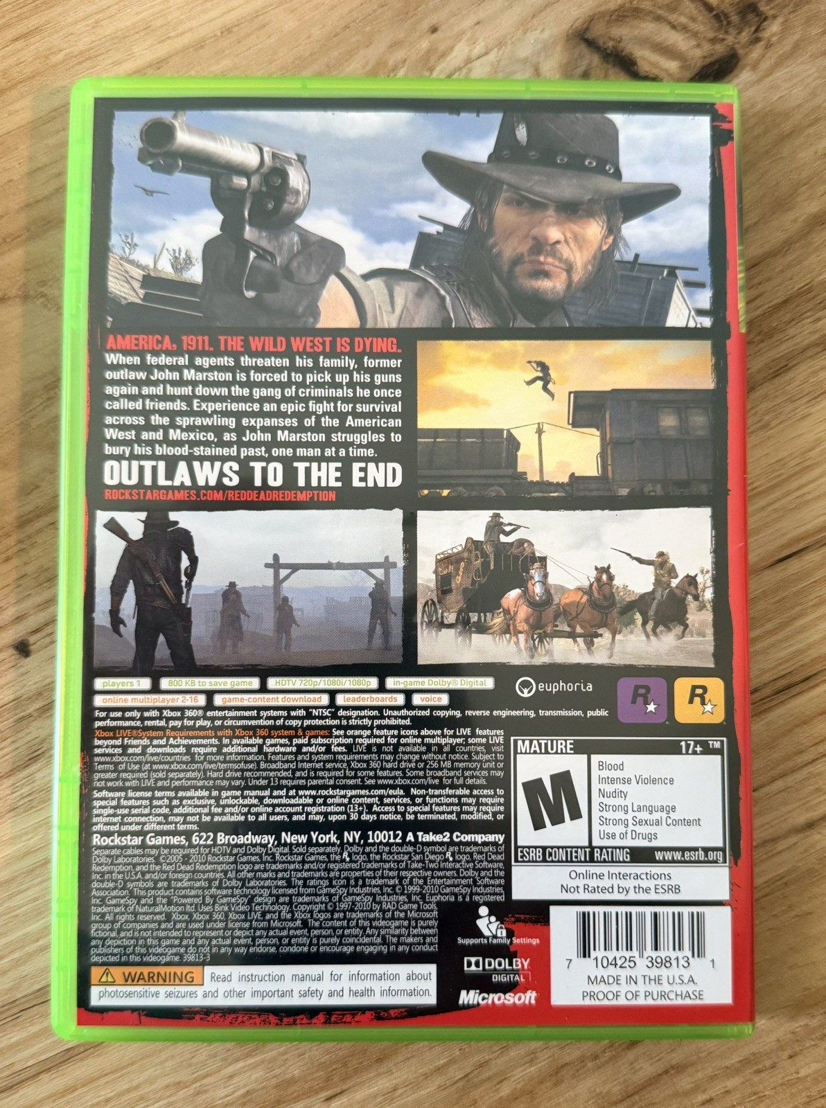 Red Dead Redemption — Special Edition (Microsoft Xbox 360, 2010)