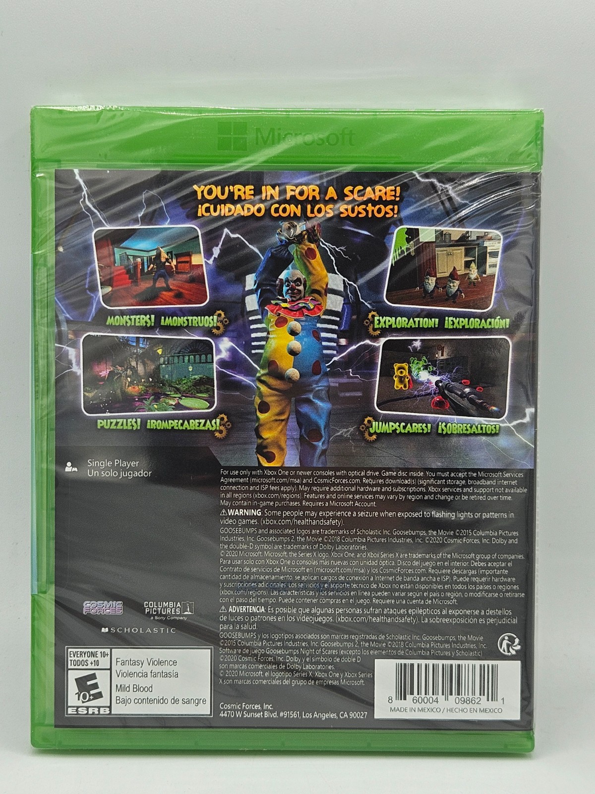 Goosebumps: Dead of Night – Microsoft Xbox One -Sealed – Damaged