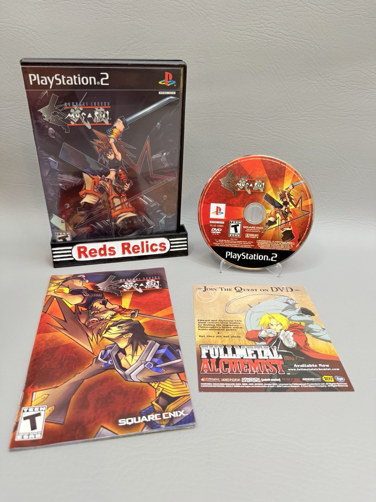 Musashi Samurai Legend (Sony PlayStation 2 2005 PS2) Complete CIB – Near Mint
