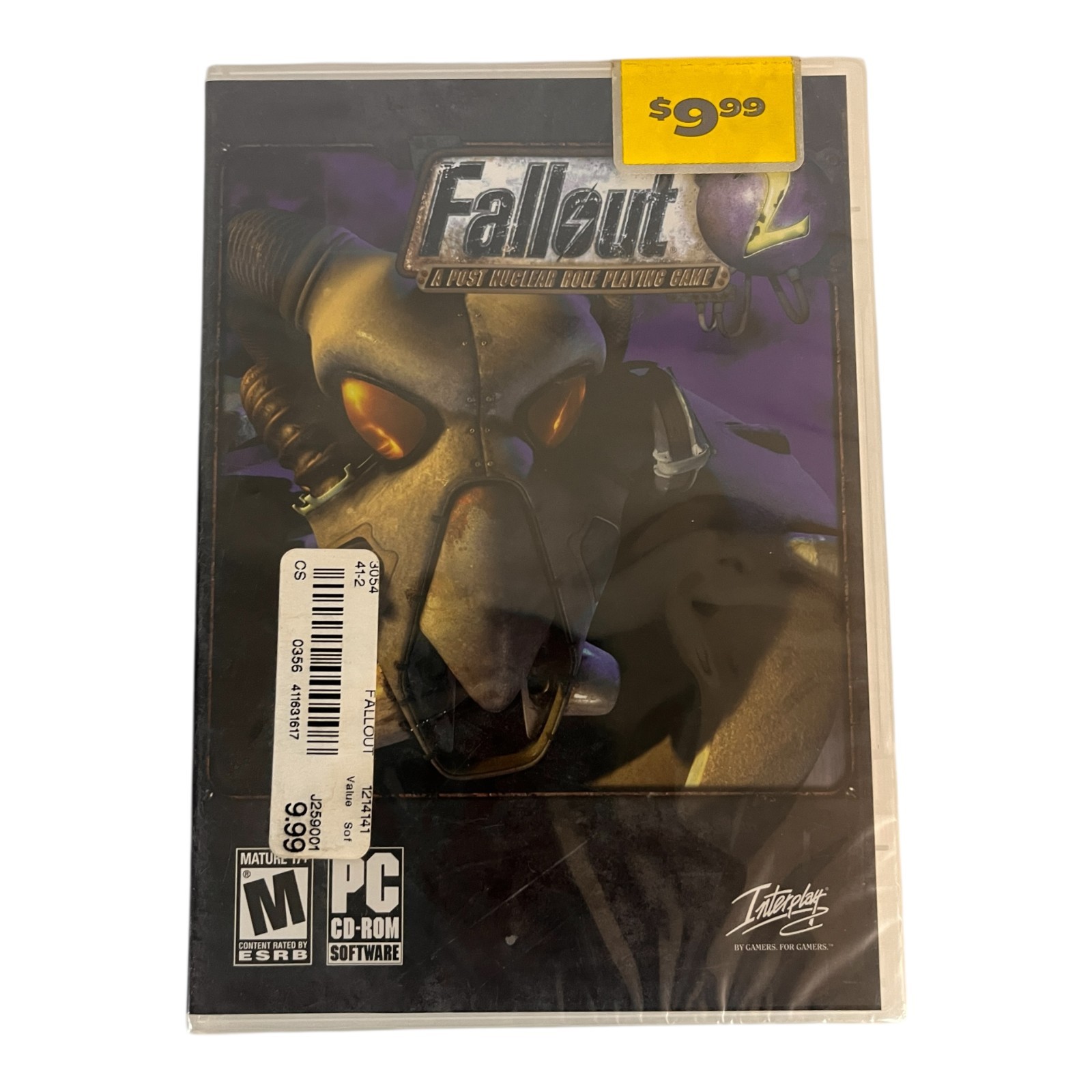 Fallout 2: A Post-Nuclear Role Playing Game 1998 – PC CD-ROM (Factory Sealed)