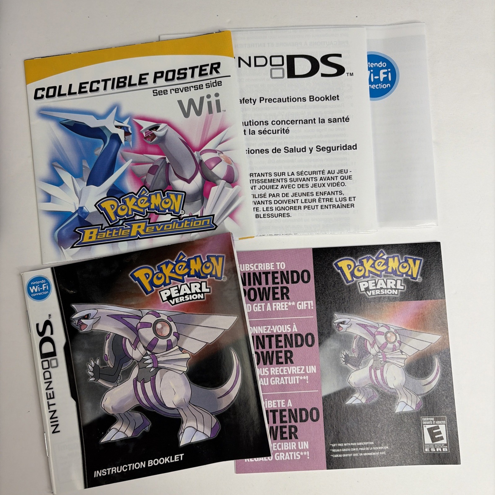 CLEAN! Pokemon Platinum Diamond Pearl Bundle CIB 100% Complete Box Authentic DS