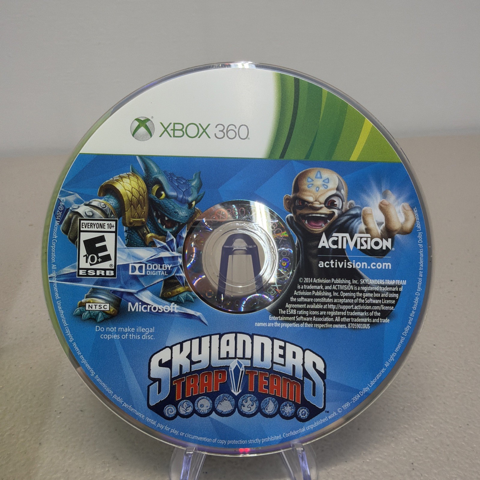 Skylanders Trap Team (Microsoft Xbox 360, 2014) Tested And Works No Manual