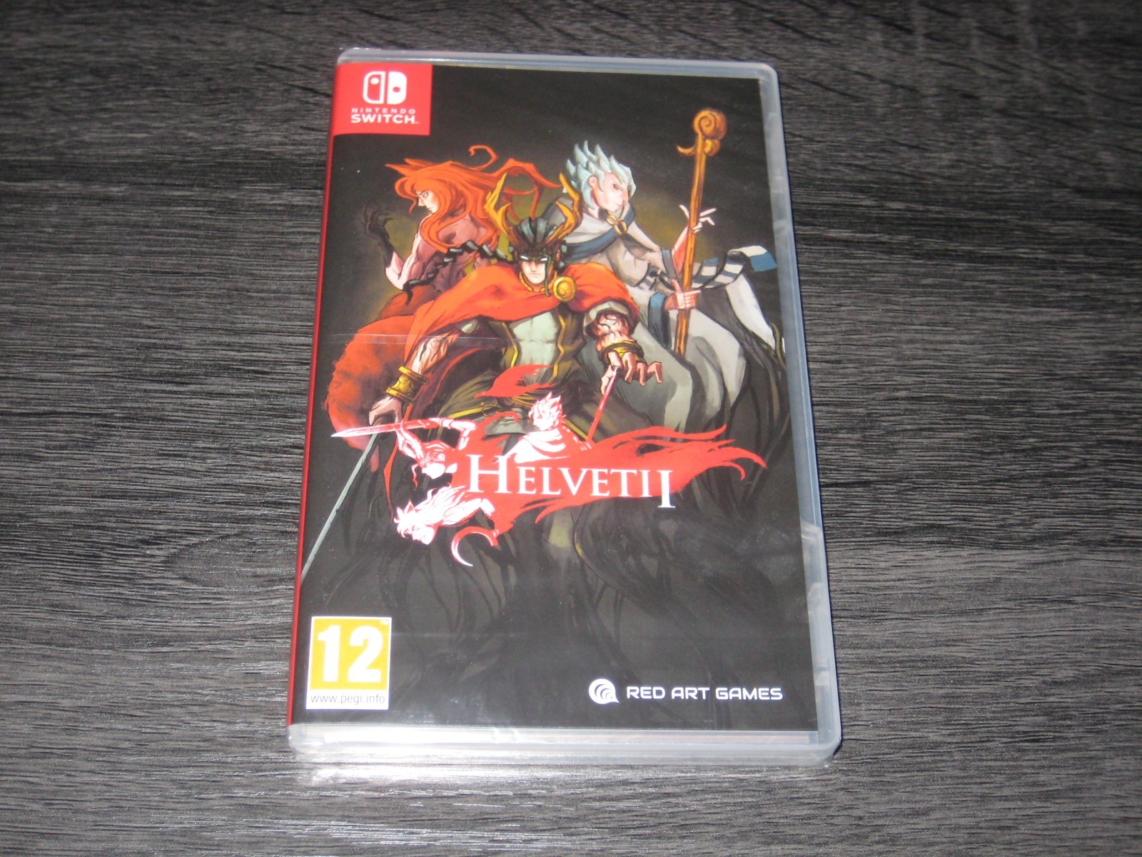 HELVETII (RED ART GAMES EU Region Free ONLY 2900 MADE) OOP Nintendo Switch
