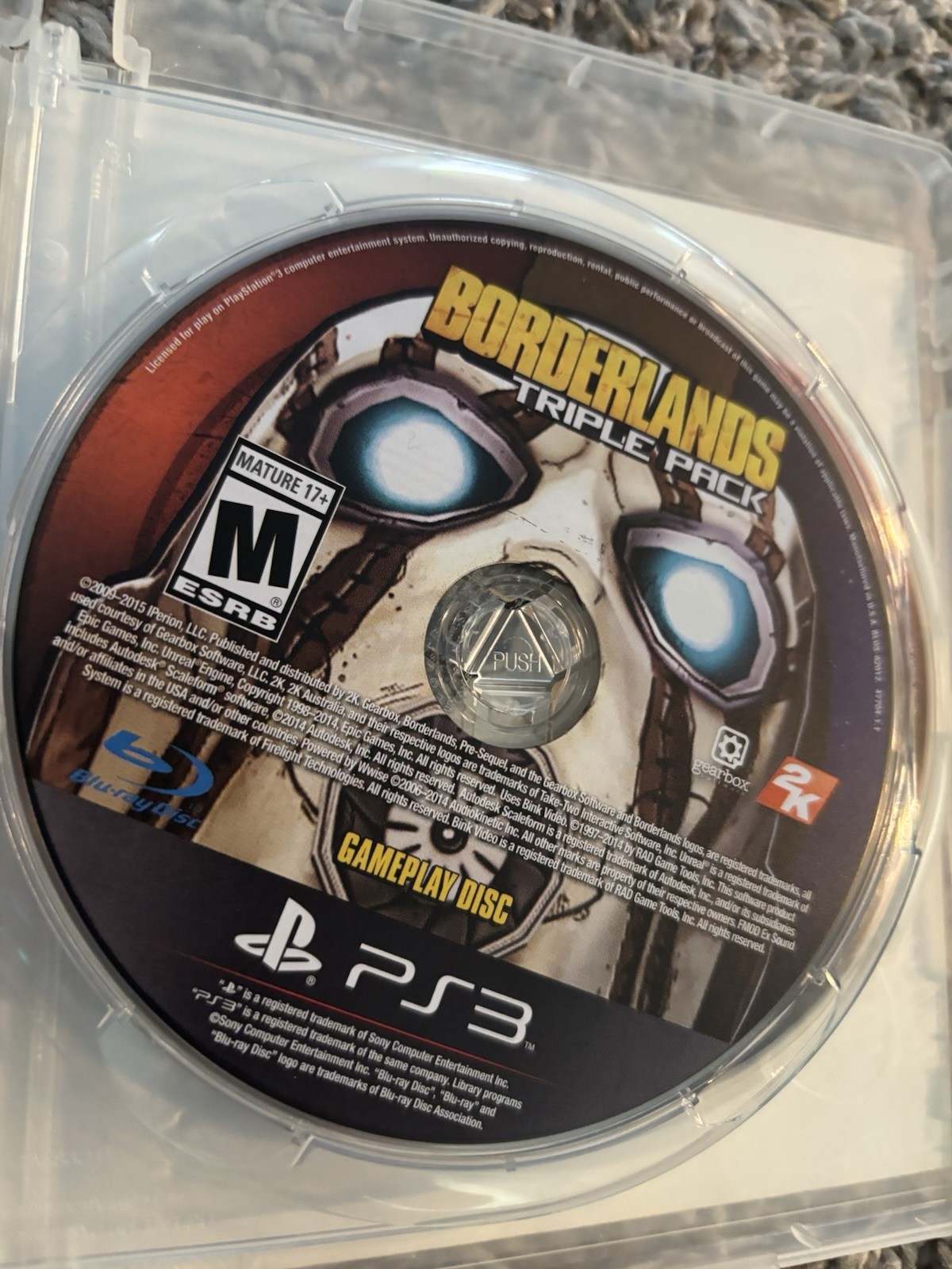 Borderlands Triple Pack 🔪 PlayStation 3 💥 PS3 🏜️ TESTED CIB 💥 3 GAMES + DLC