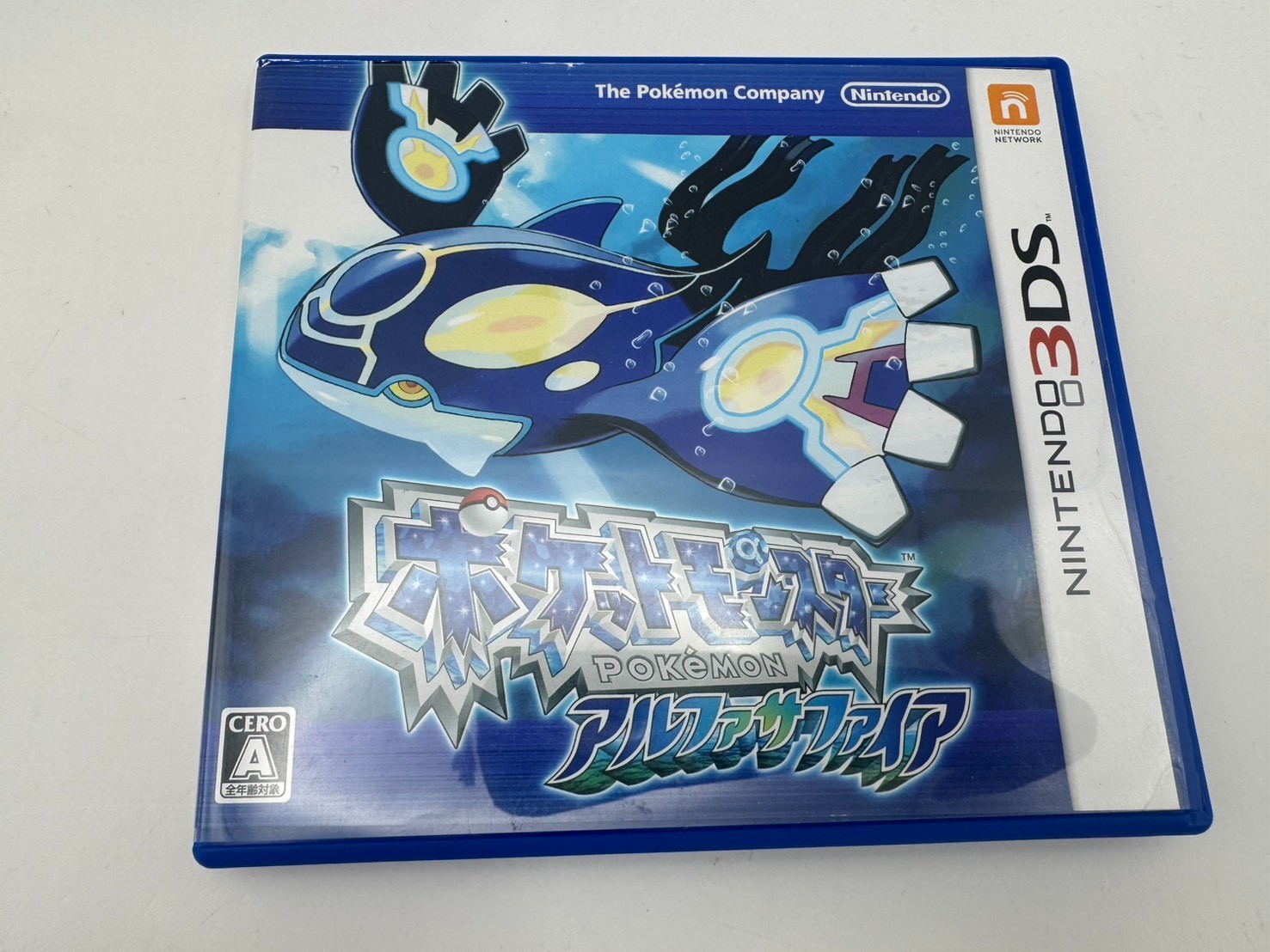 Pokemon Alpha Sapphire Nintendo 3DS Japan Complete CIB Tested Working