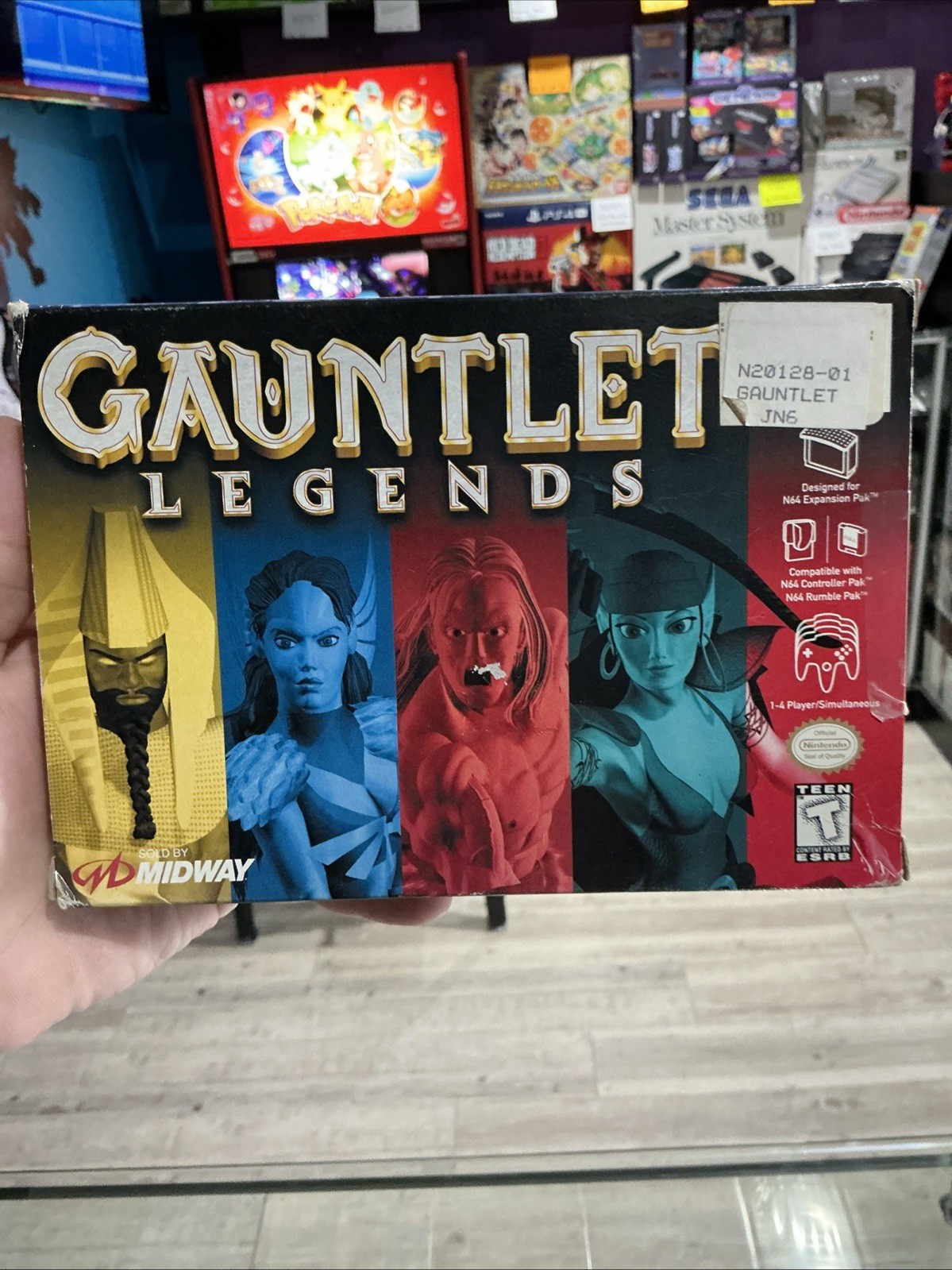 Gauntlet Legends * Box, Manual And Cart Damage * – Nintendo 64 N64 – CIB Tested