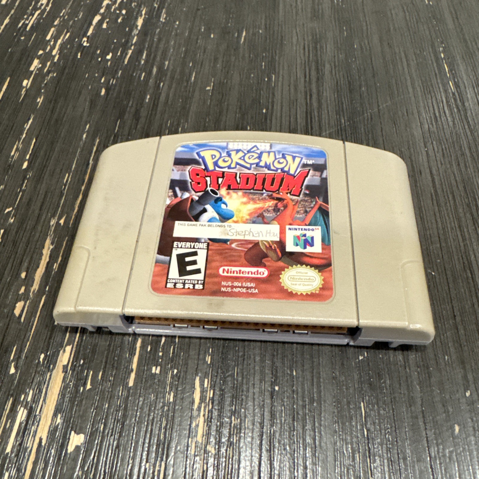 POKÉMON STADIUM Nintendo 64 Vintage Game Cartridge *CARTRIDGE ONLY*