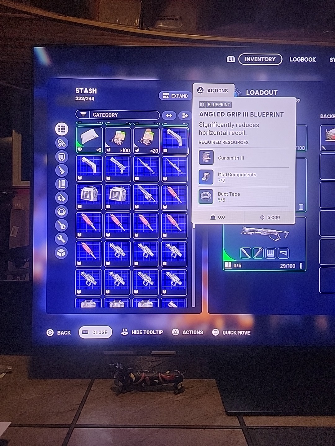 Arc Raiders – Angled Grip III Blueprint
