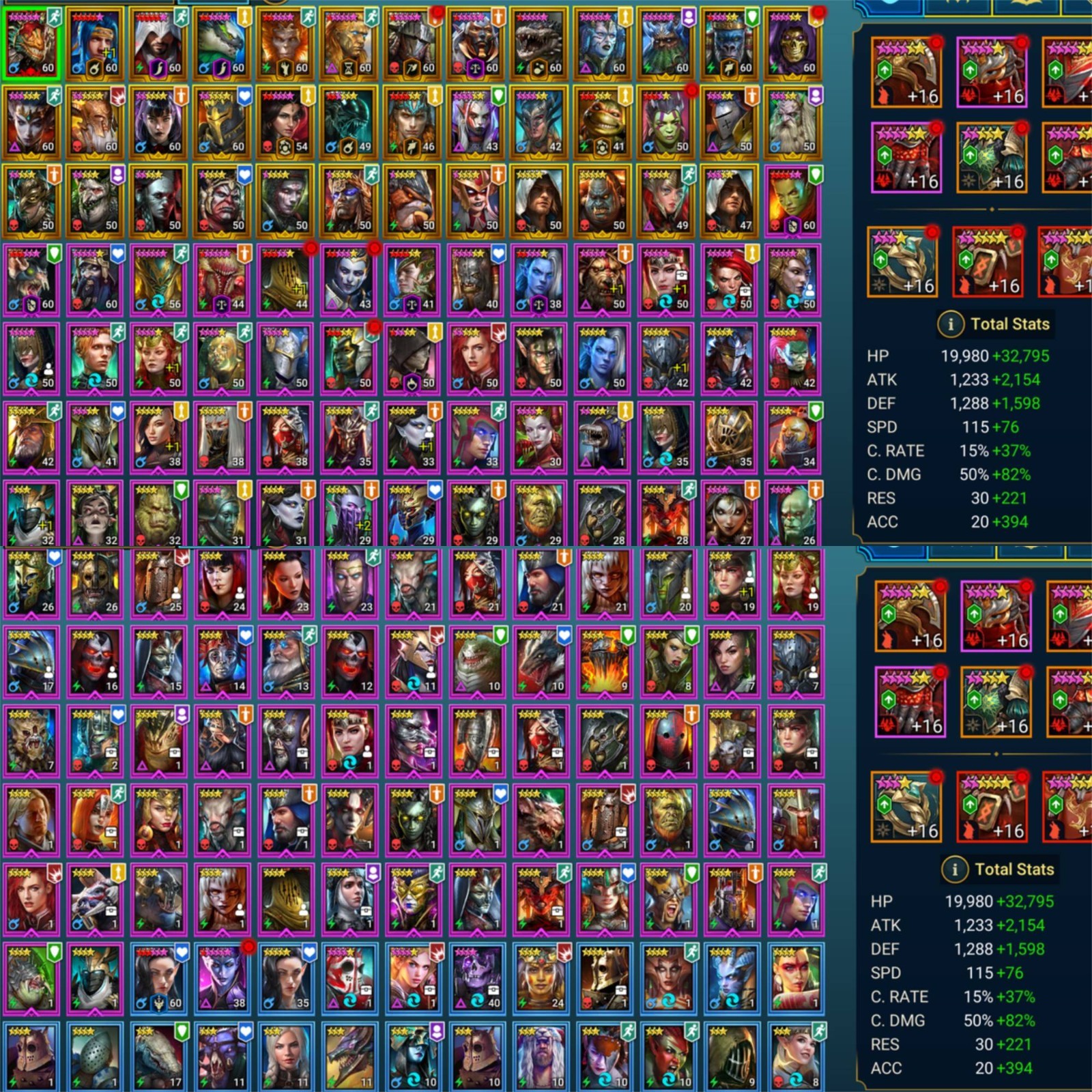Raid Shadow Legends!1 Mythic 38 Legendary!Lazarius,Cardiel,Lamasu,Firrol,Baron!