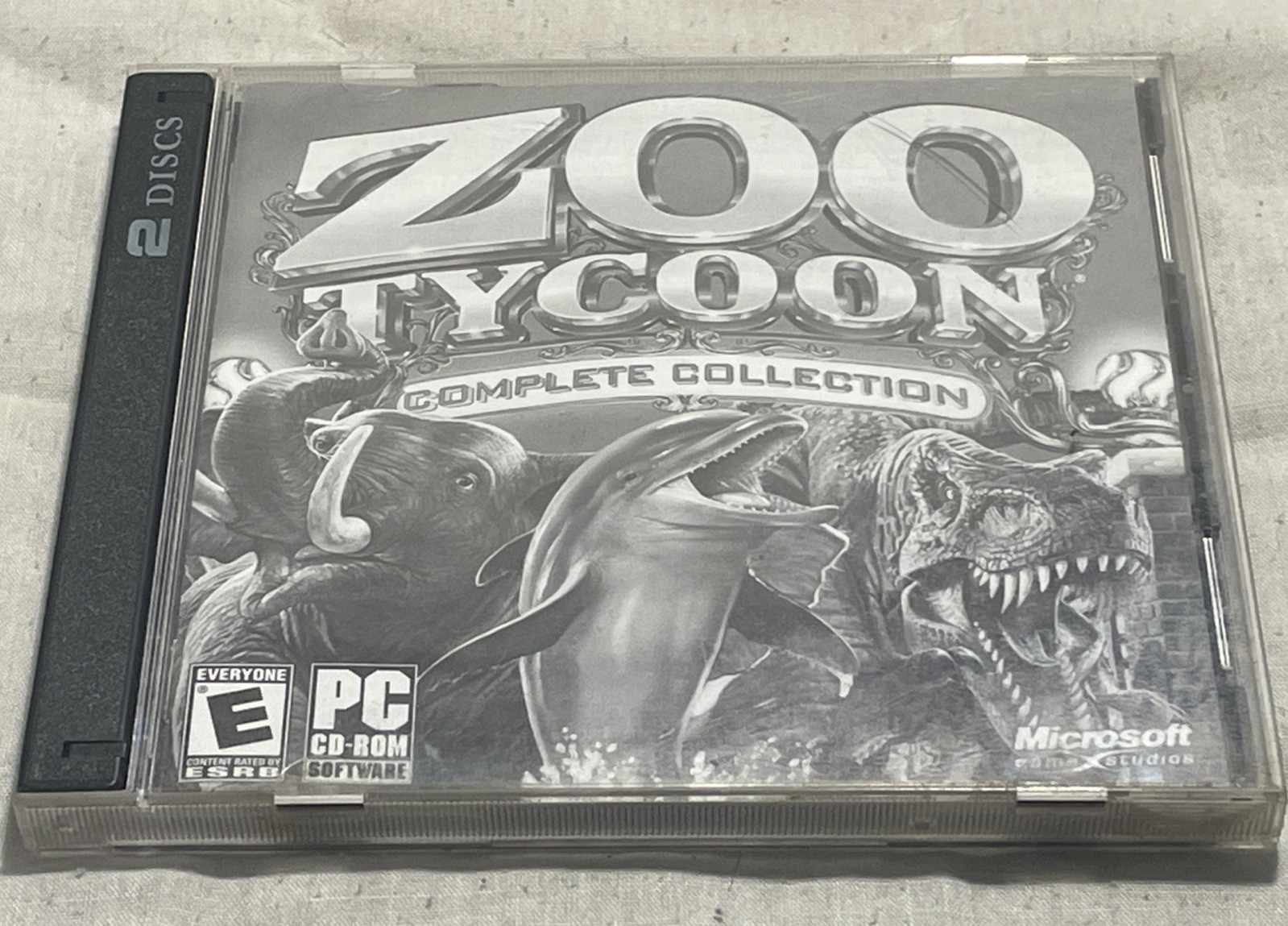 Zoo Tycoon: Complete Collection Rare Jewel Case Version Bonus Disc Zoo Tycoon 2