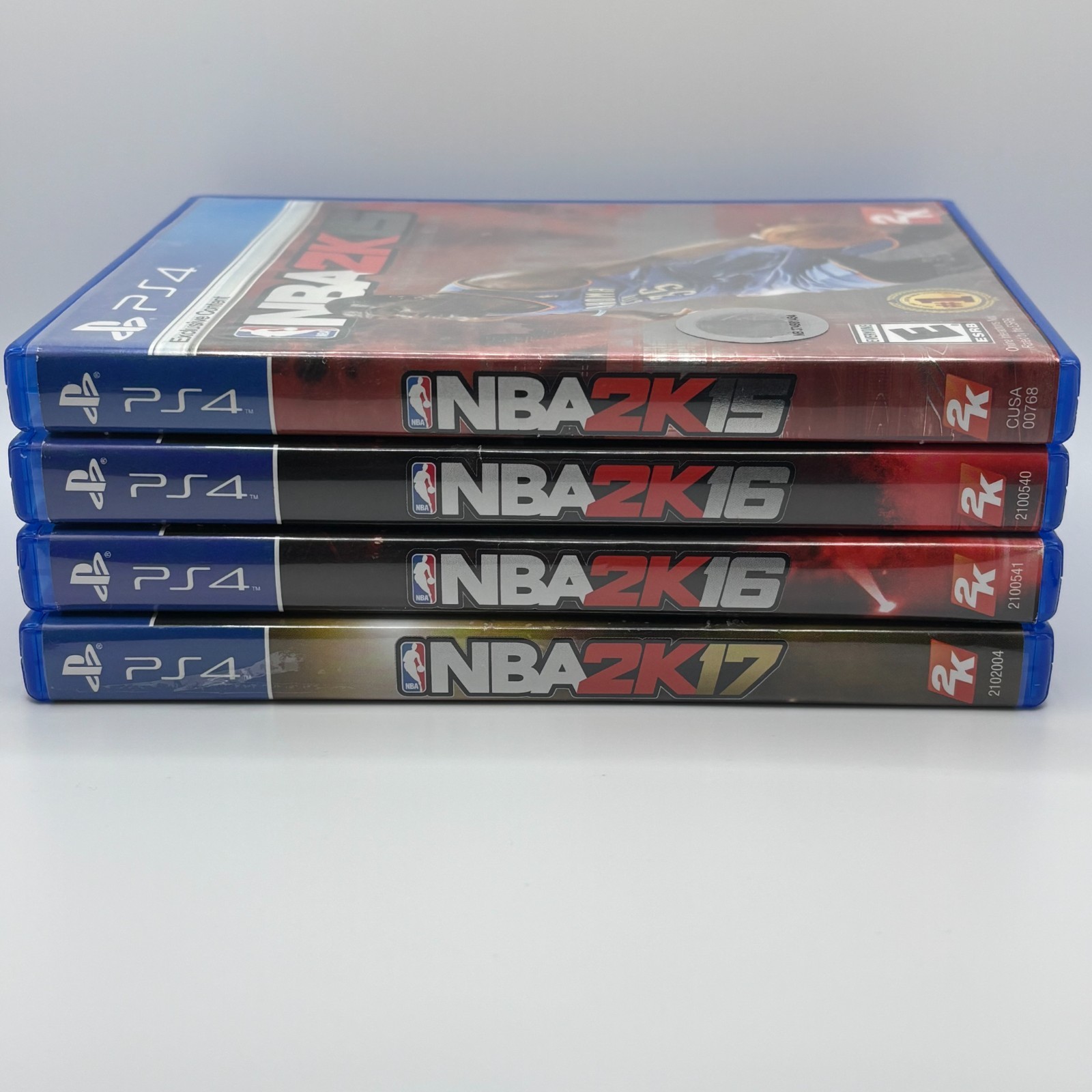 2K PS4 Games Bundle / NBA2K15, NBA2K16 (AD + JH), NBA2K20 GOLD / TESTED!!