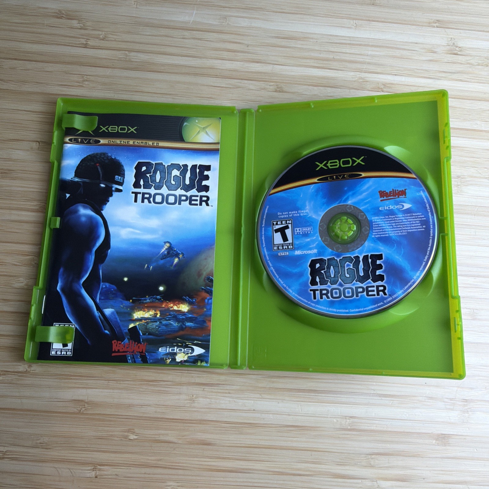 Xbox Rogue Trooper Soldier Action Rated T CIB