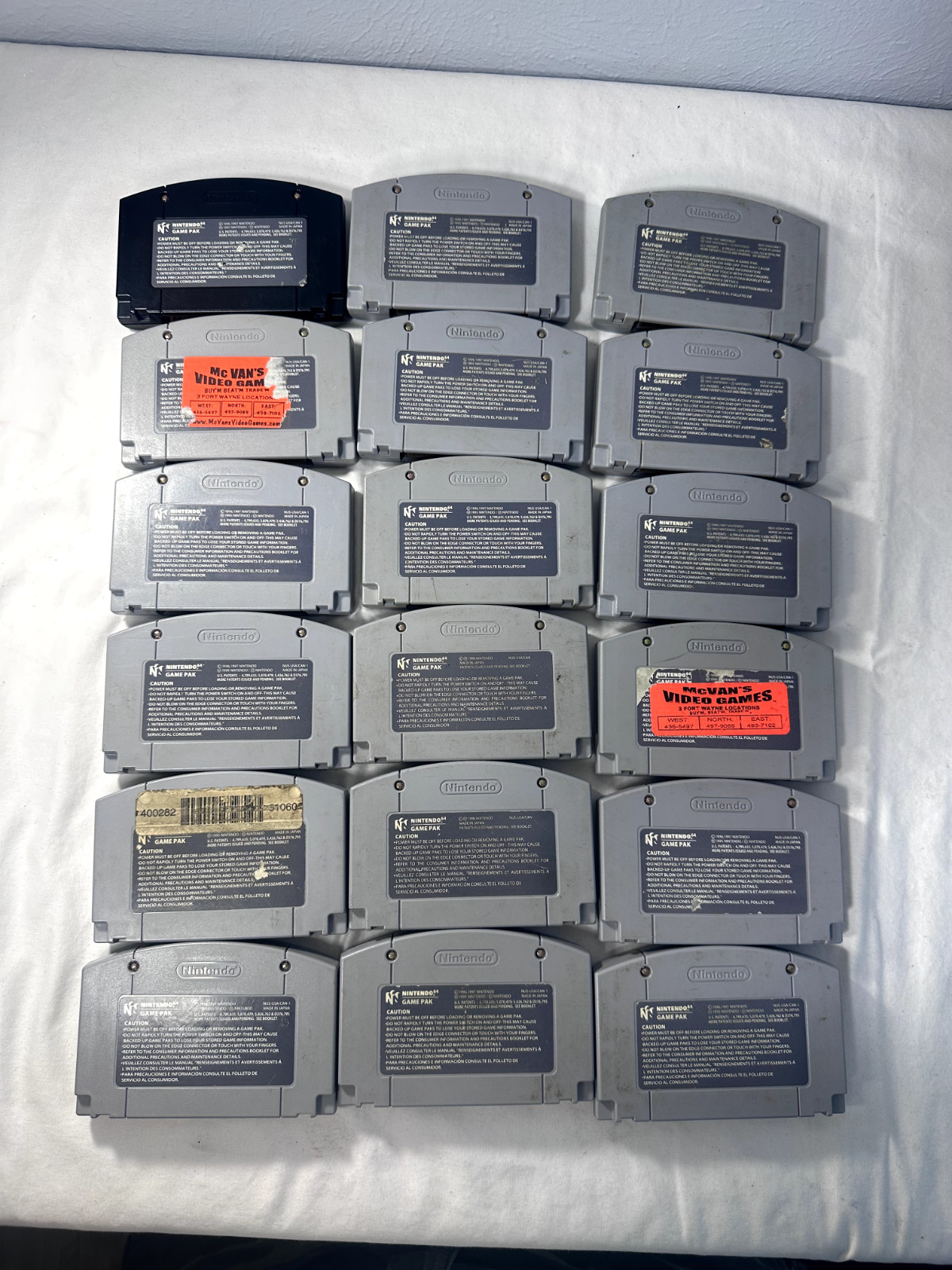 nintendo 64 authentic games -choose your game-mario/zelda/smash