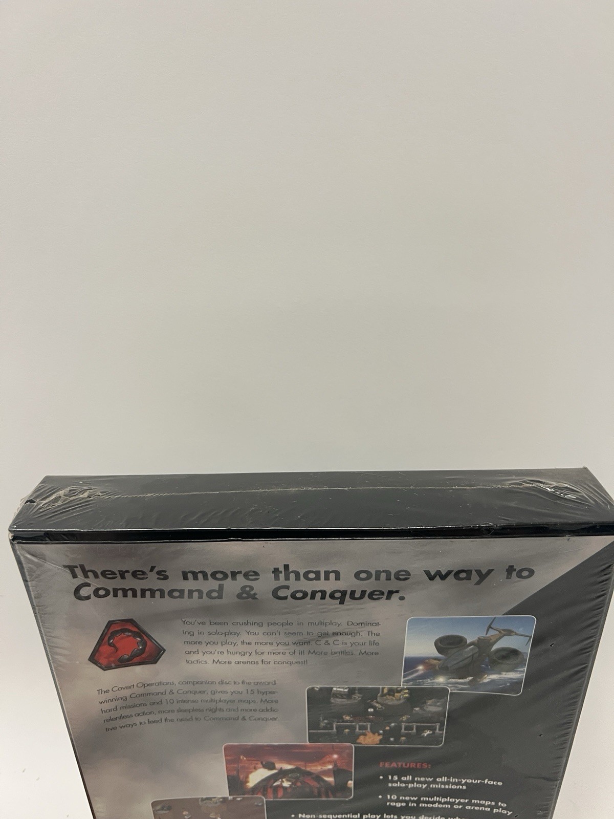 Command & Conquer The Covert Operations Big Box PC Westwood 1996 Factory Sealed