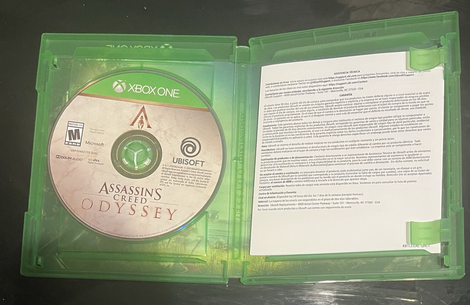 Assassin’s Creed Odyssey Standard Edition Xbox One (2018) Action RPG 4K Ultra HD
