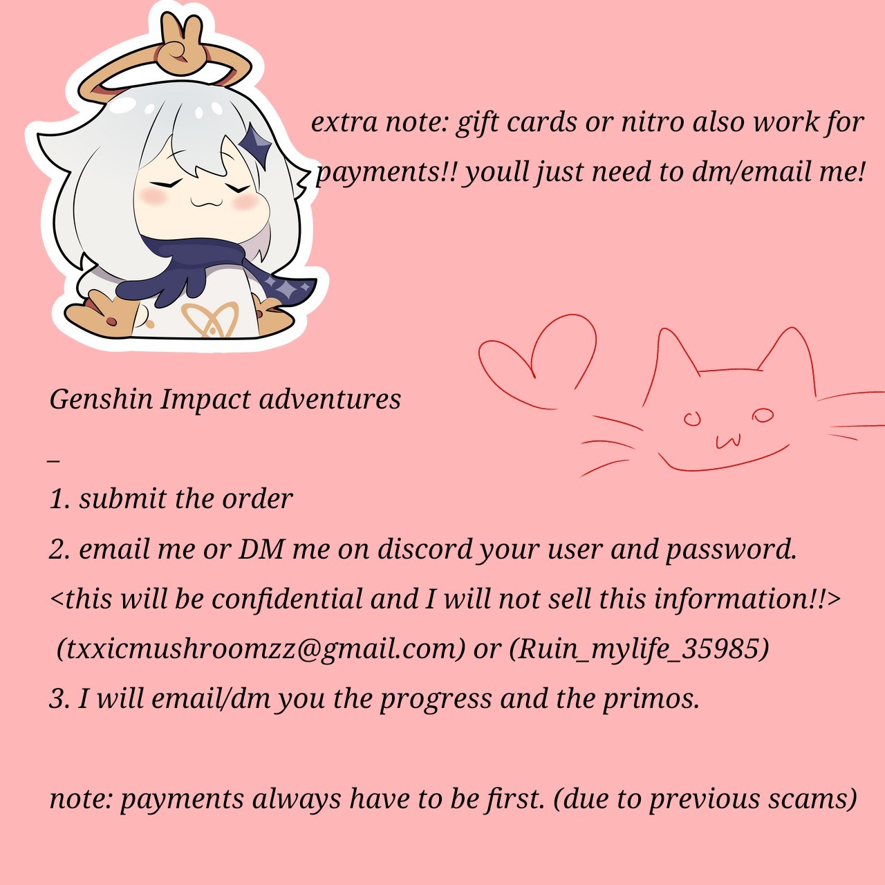 Genshin Impact adventures