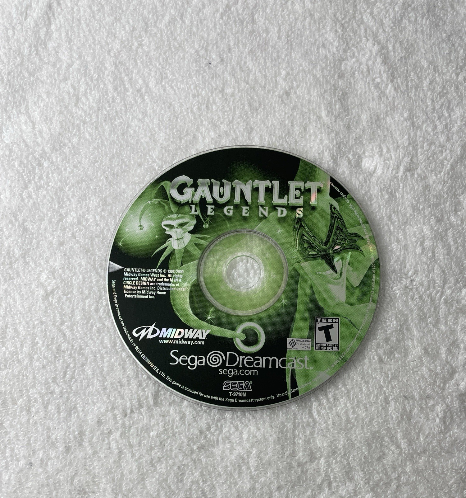 Gauntlet Legends (Sega Dreamcast, 2000) Game Only – Tested – Free Ship
