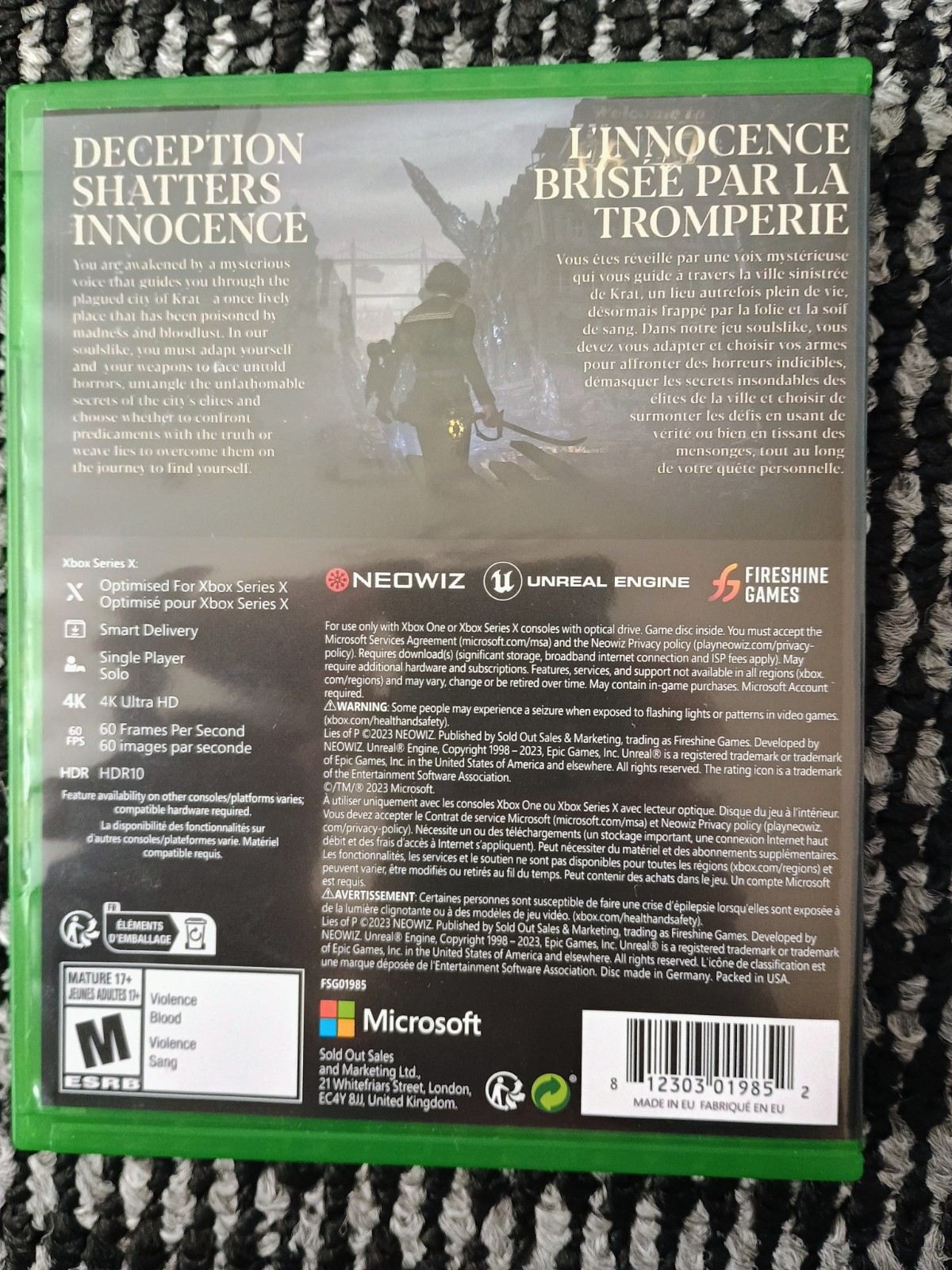 Lies of P – Xbox Series X/One, 2023