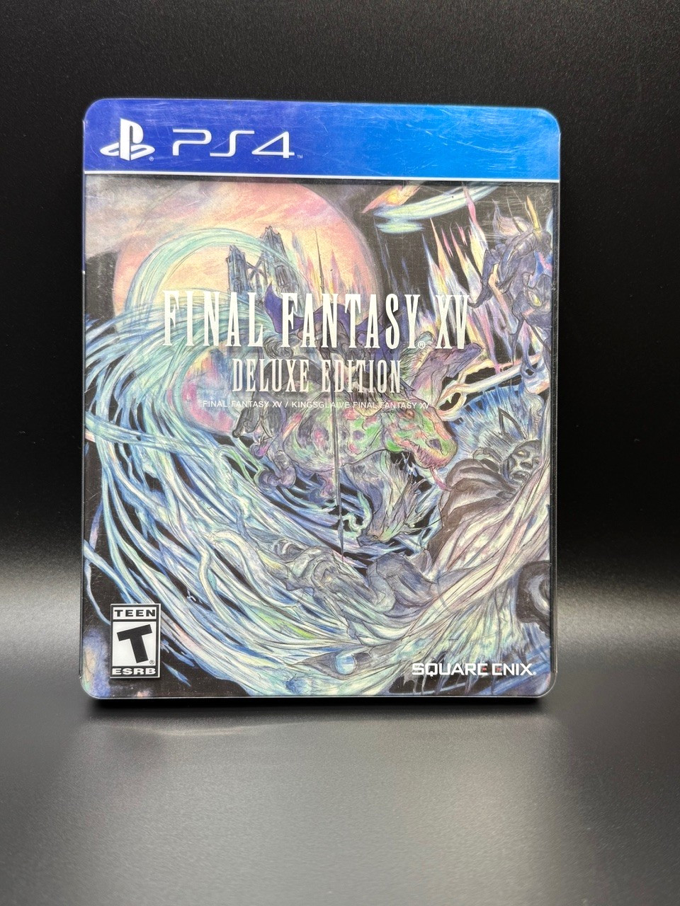 Final Fantasy XV 15 Deluxe Edition PlayStation 4 PS4 SteelBook Complete