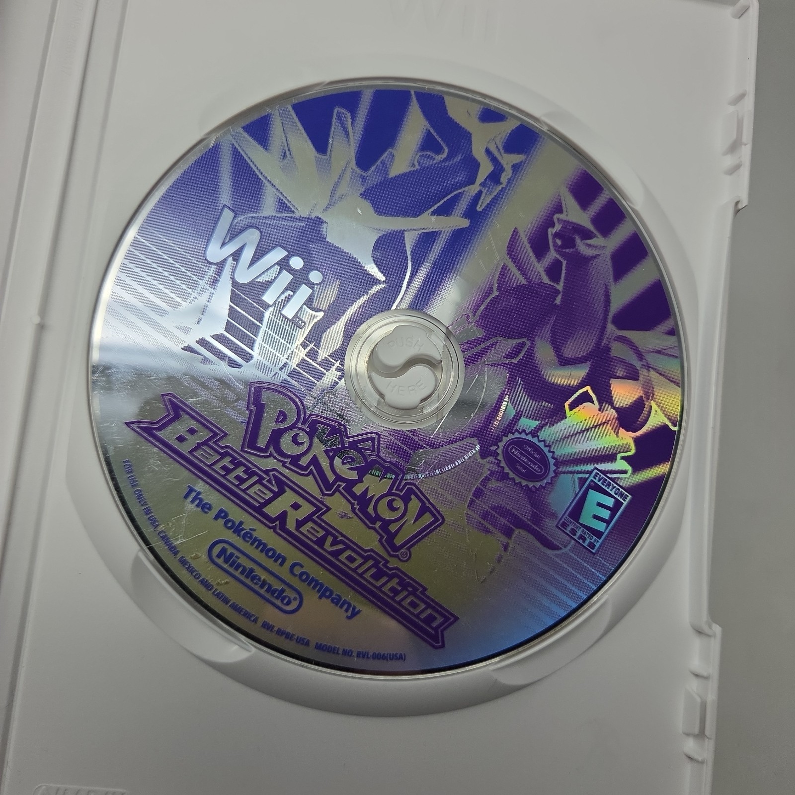 Pokemon Battle Revolution (Nintendo Wii, 2007) Tested Working