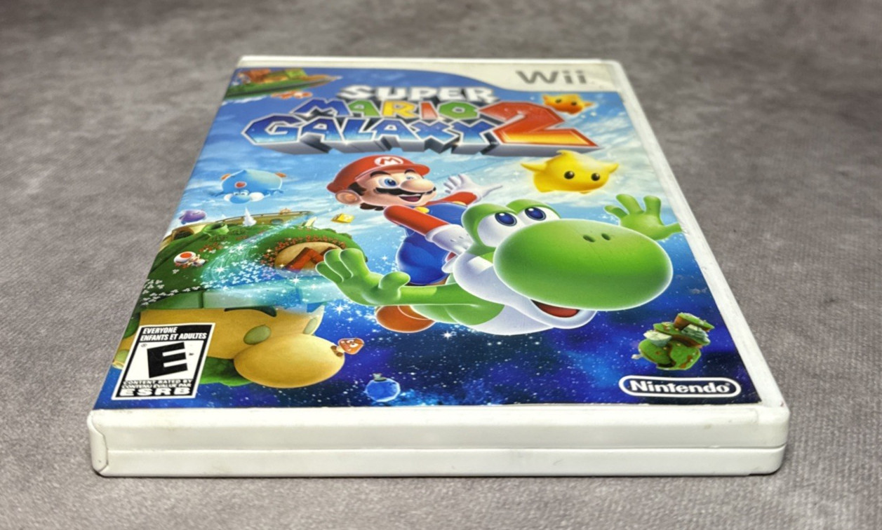 Super Mario Galaxy 2 Nintendo Wii RVL-P-SB4E Game 2010 E-Everyone