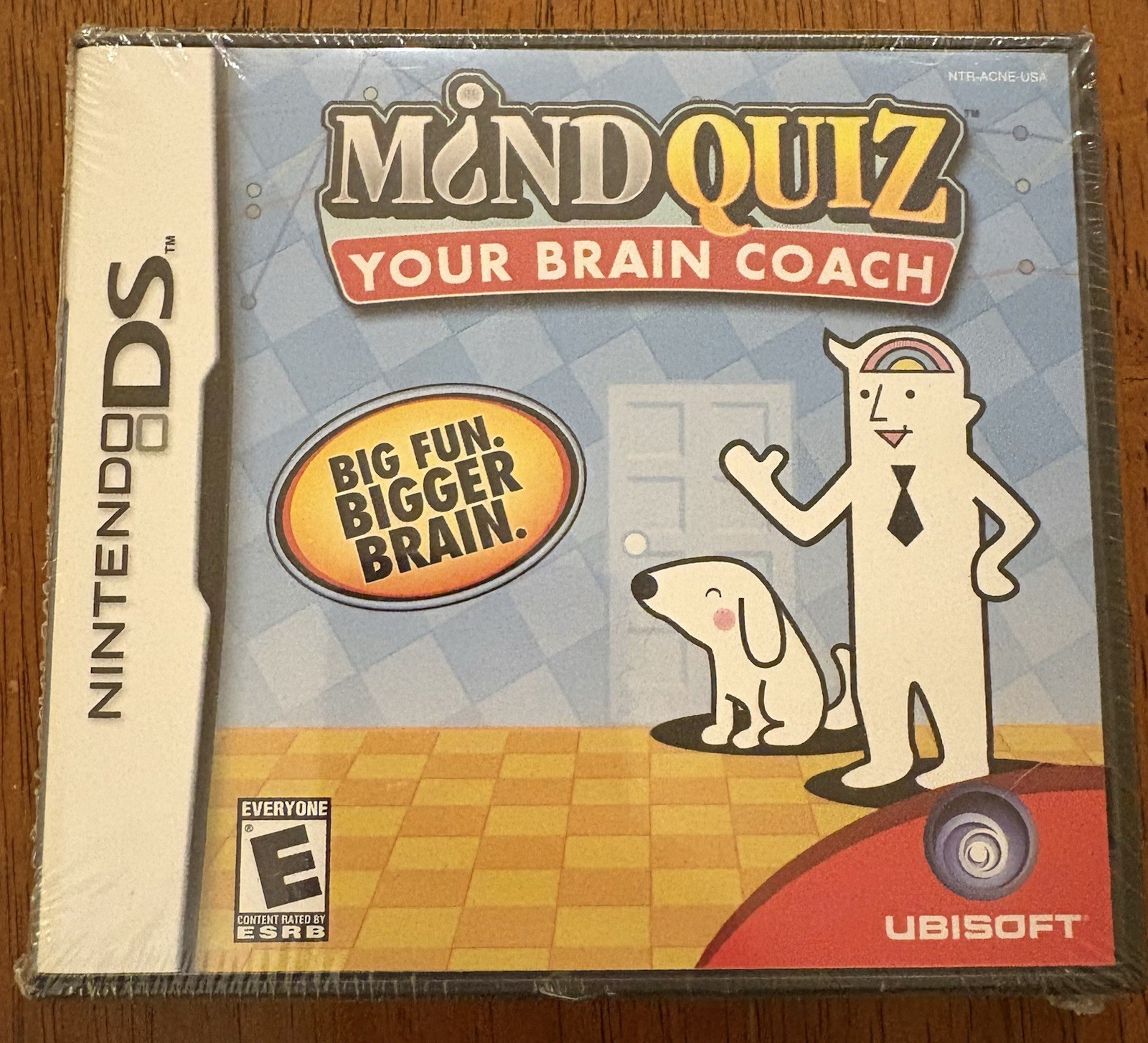 Mind Quiz Your Brain Coach Nintendo DS 2DS 3DS Game SEALED/NEW