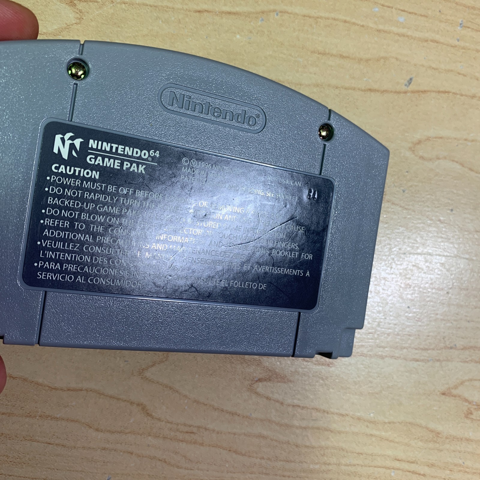 Super Mario 64 N64 Authentic OEM Tested Minty Clean Working Cart Nintendo