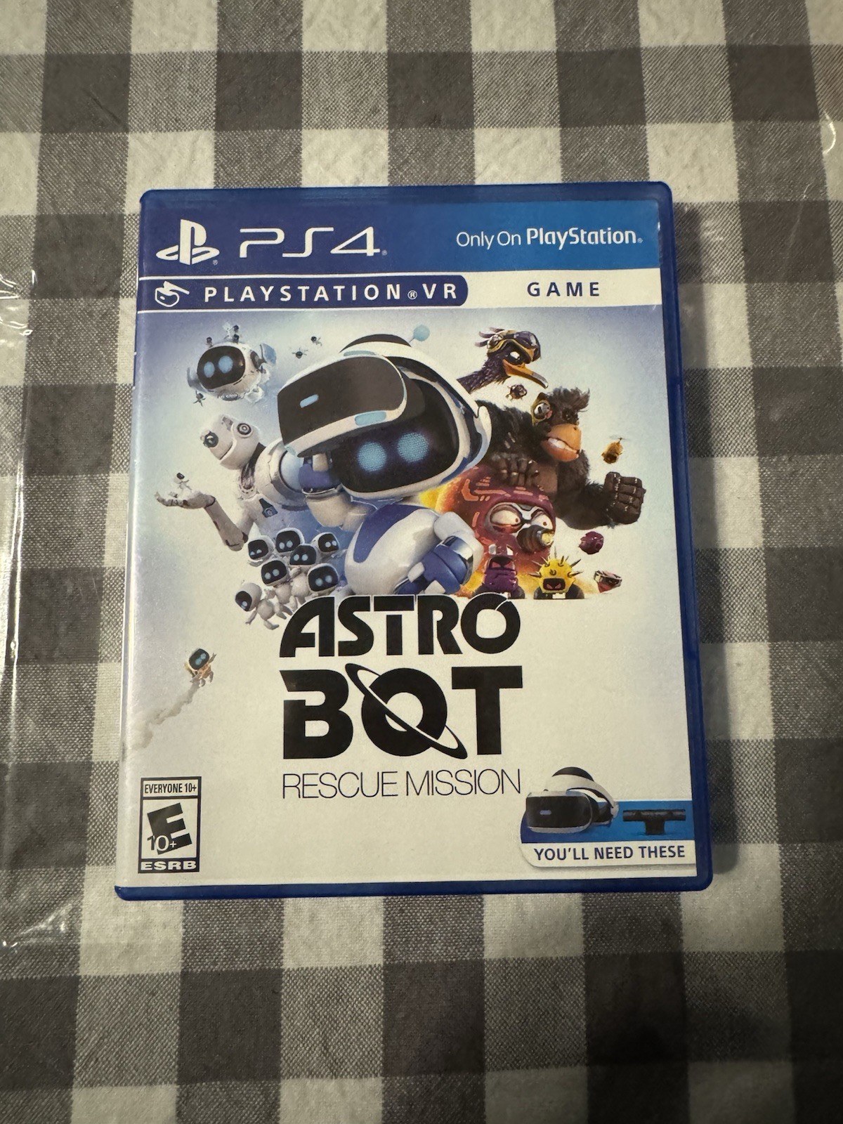 Astro Bot Rescue Mission PS4 Game by Sony, VR Compatible, Multiplayer, Case