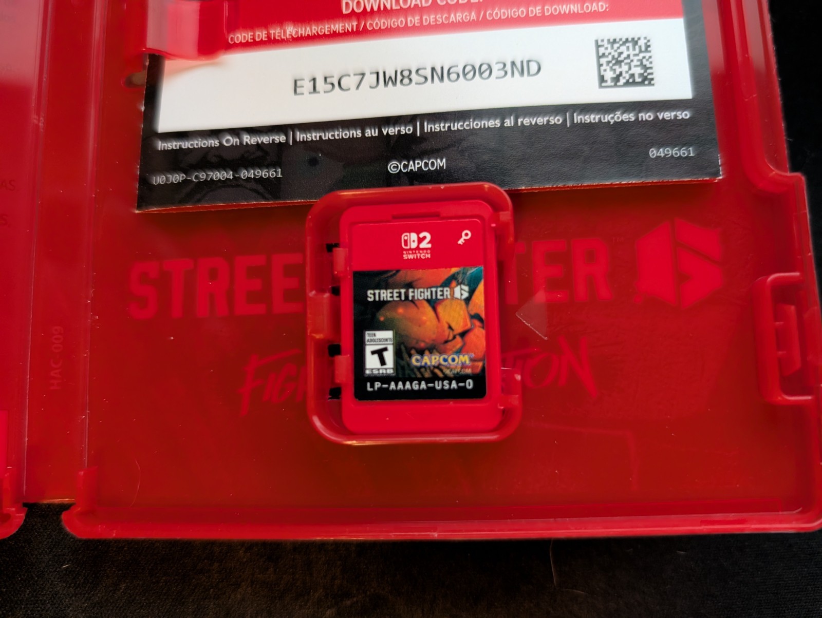 Street Fighter 6: Years 1-2 Fighters Edition (Nintendo Switch 2, 2025) Complete