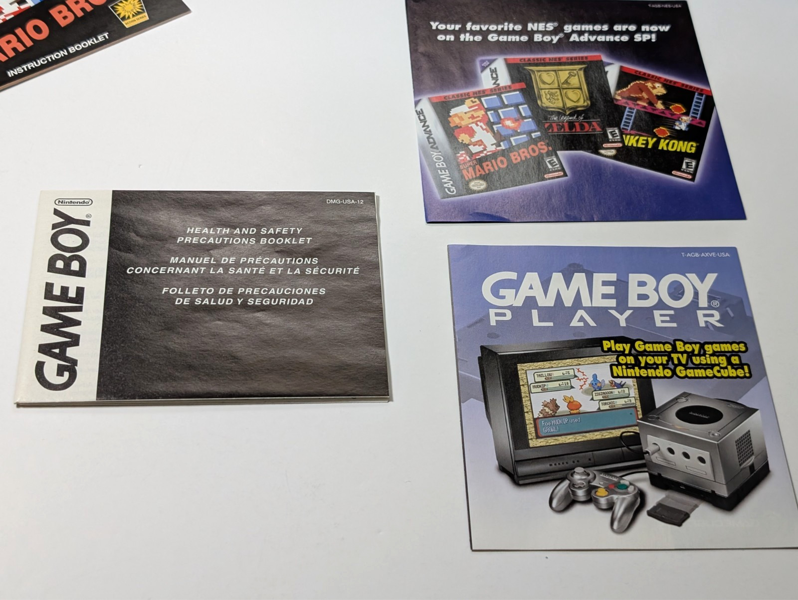 Super Mario Bros Classic NES Series Game Boy Advance authentic