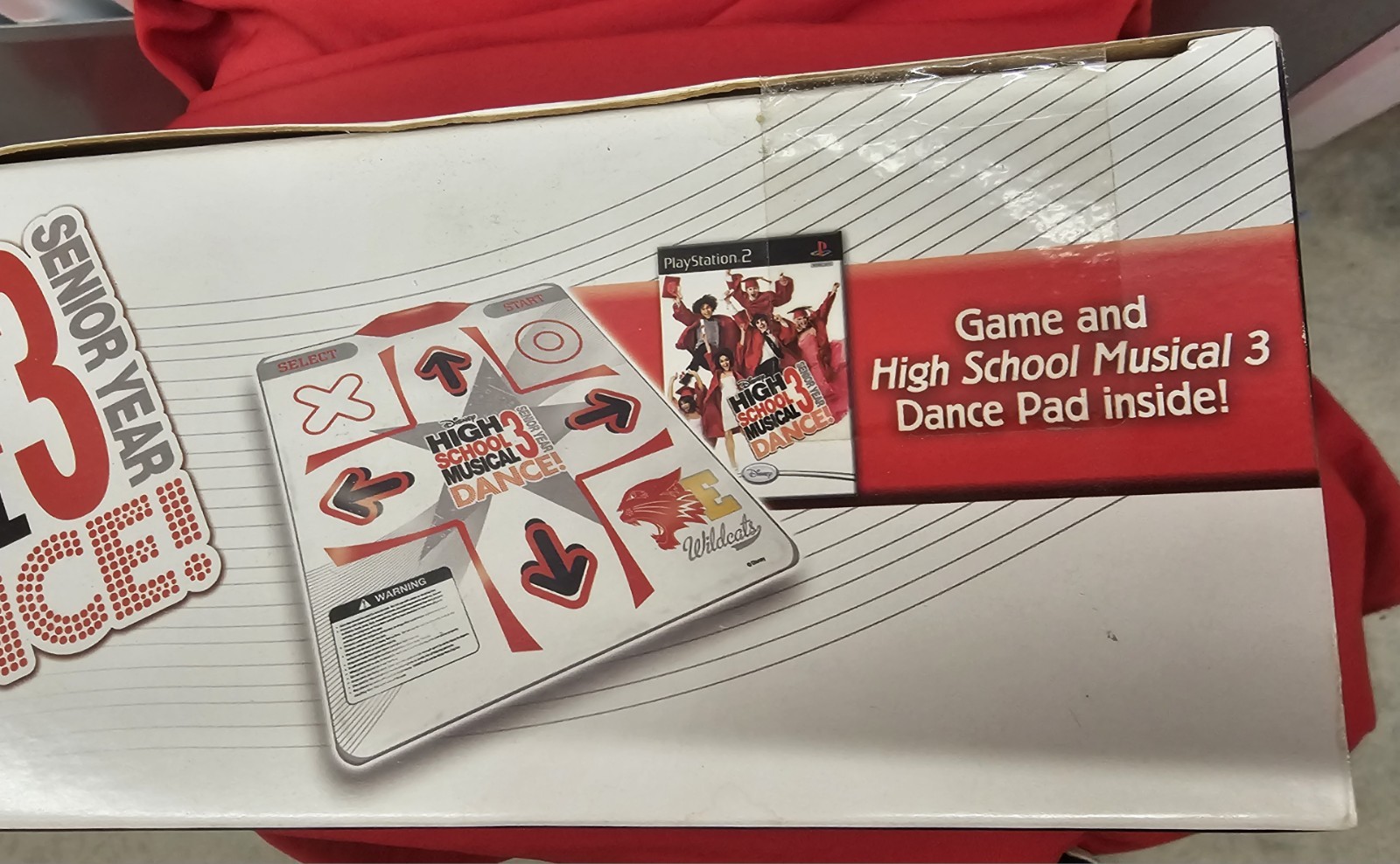 NEW High School Musical 3: Senior Year Dance Bundle (Sony PlayStation 2, 2008)