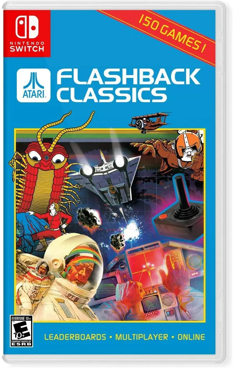 Atari Flashback Classics Switch Brand New Game (2018 Shooter Sports Sim)