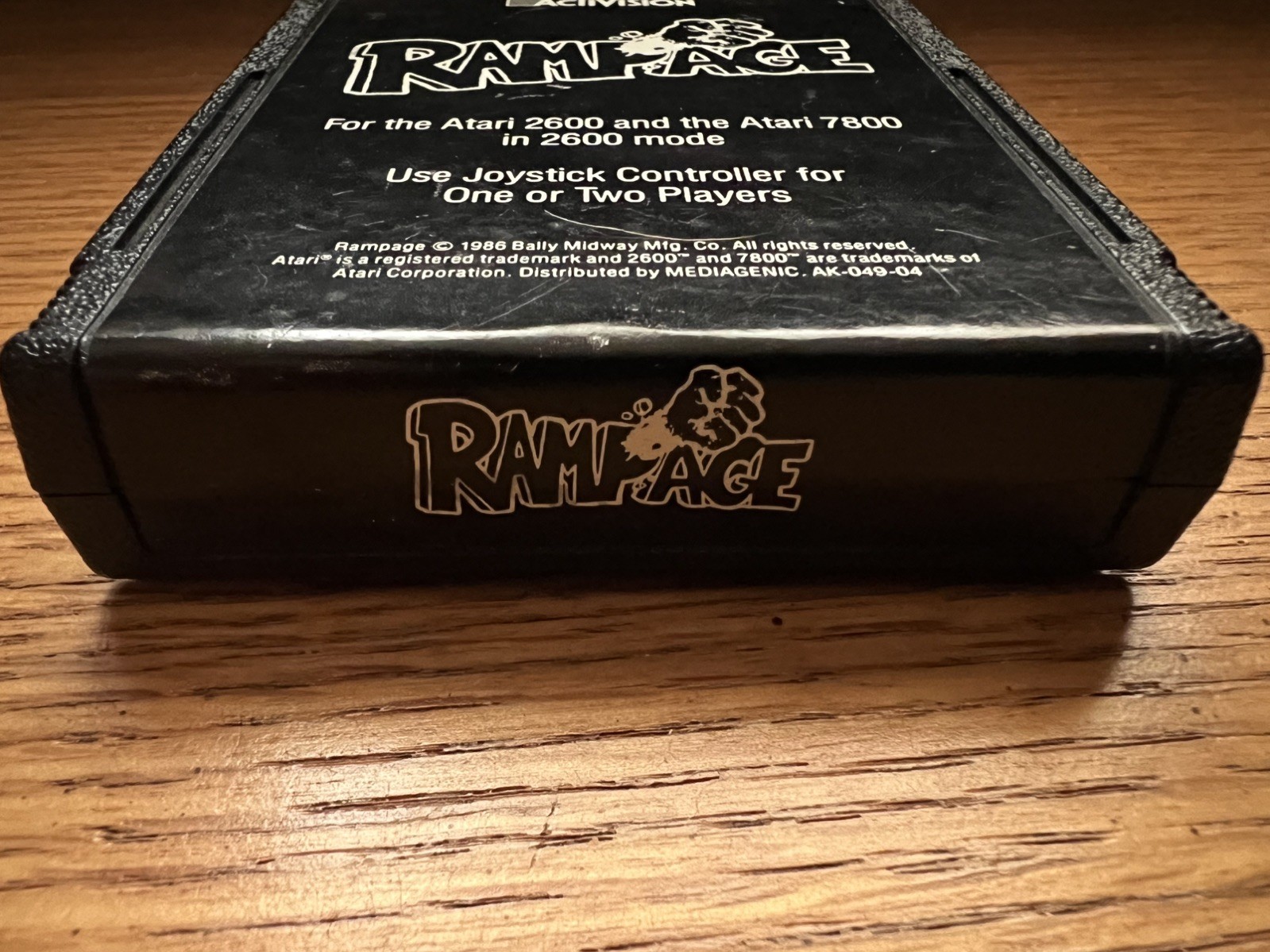 Rampage – Activision (Atari 2600, 1986) Works See Pics