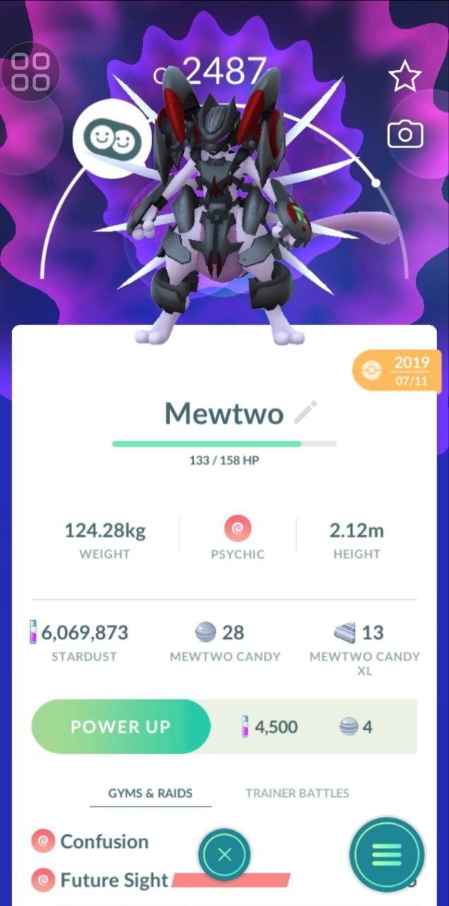 Armored Mewtwo (2019 Guaranteed Lucky) Legendary Pokemon ! 30 Days Friendship