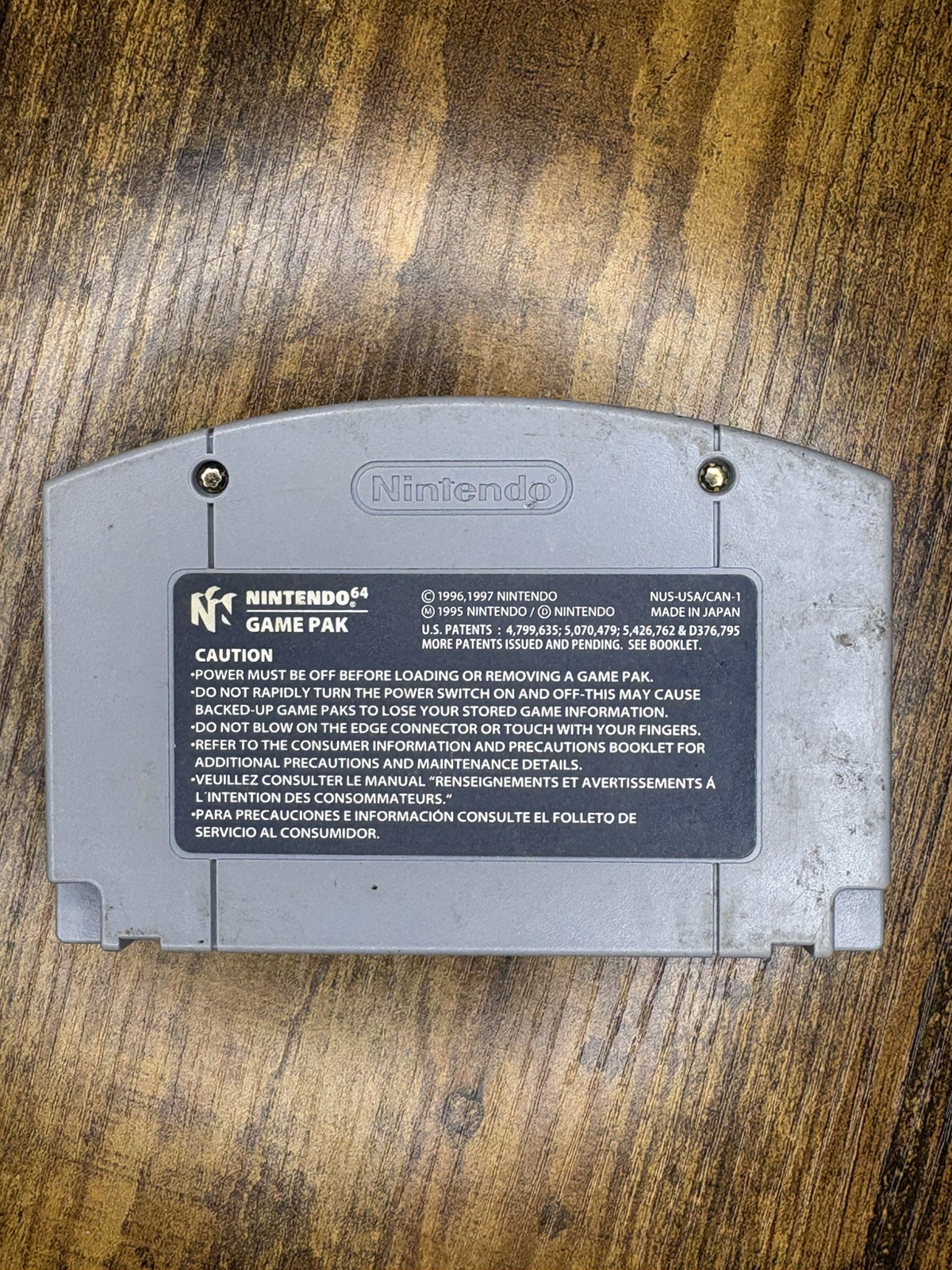 Pokemon Stadium: N64 NTSC-U/C – Nintendo 64: Cartridge Only – UNTESTED