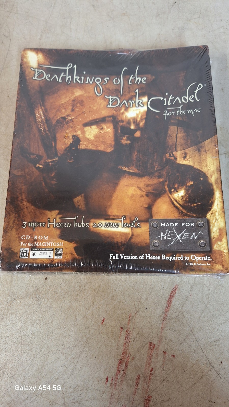 Deathkings of the Dark Citadel (PC, 1996) FACTORY SEALED Hexen Expansion MAC