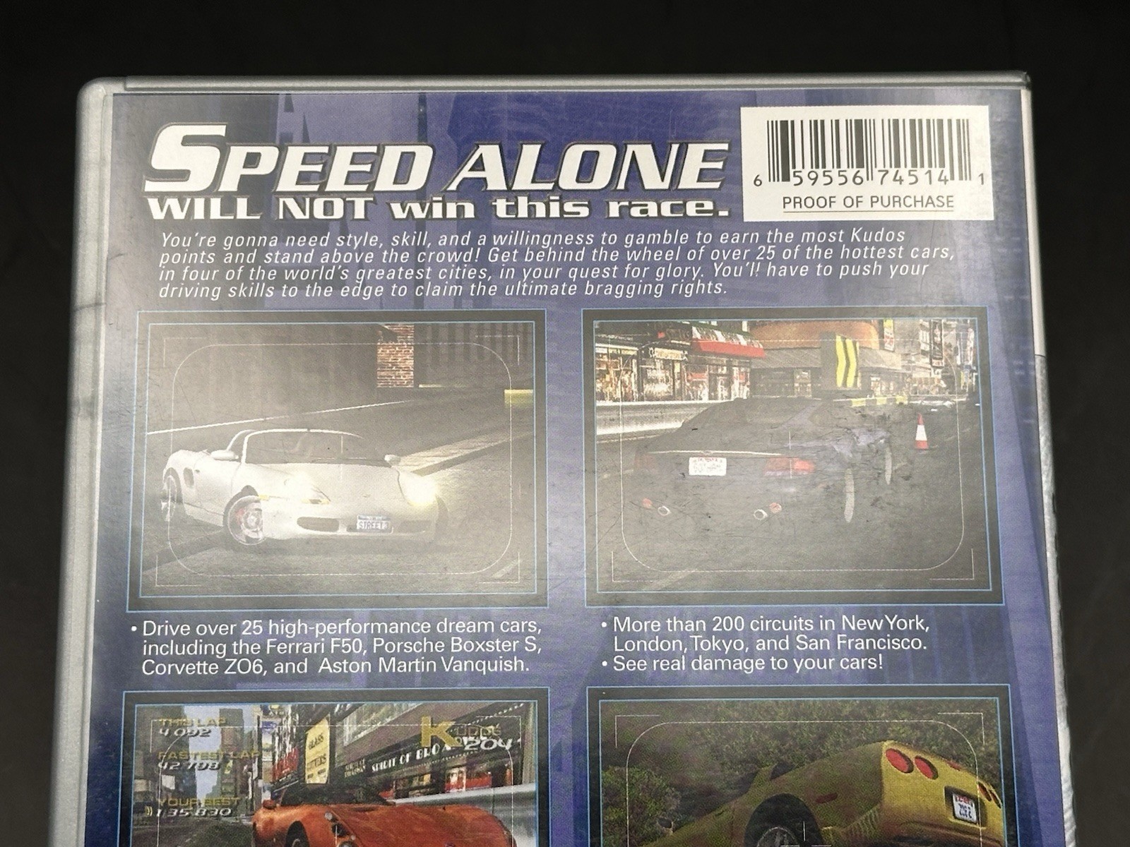 Project Gotham Racing (Microsoft Xbox, 2001) – Platinum Hits – Complete / CIB