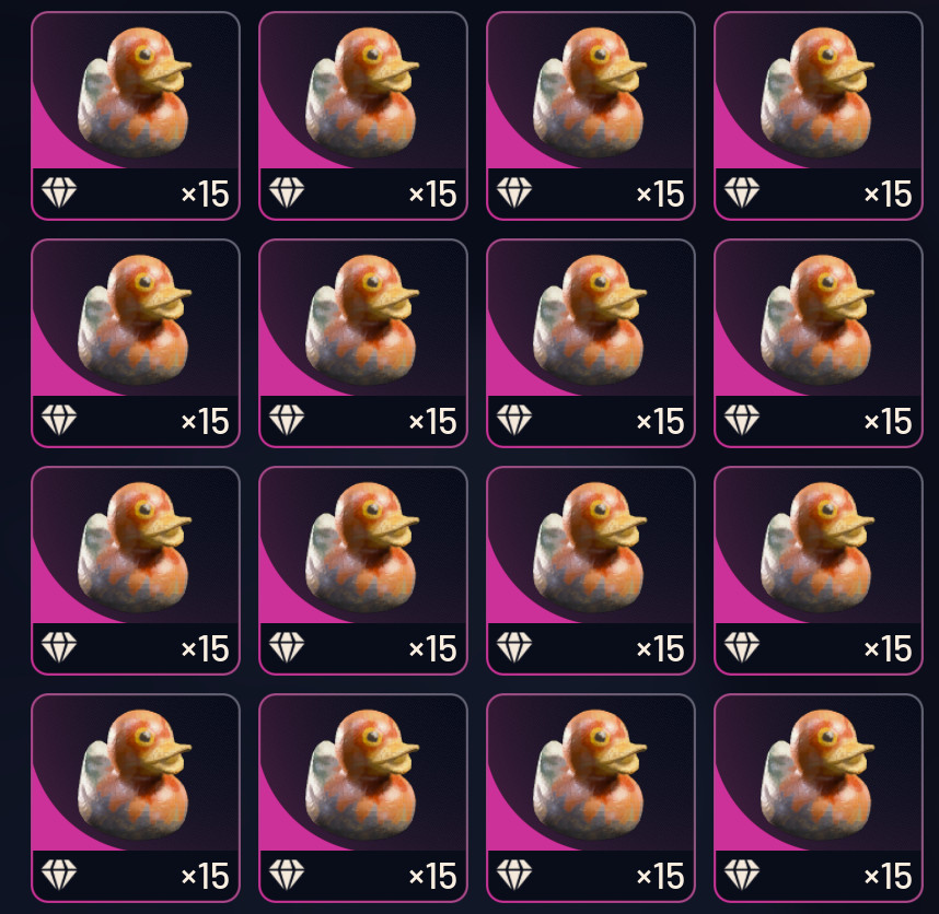 ✨ ARC Raiders ✨ Stash Value ✨ 15x Familiar Duck ✨ 1m Raider Coins ✨
