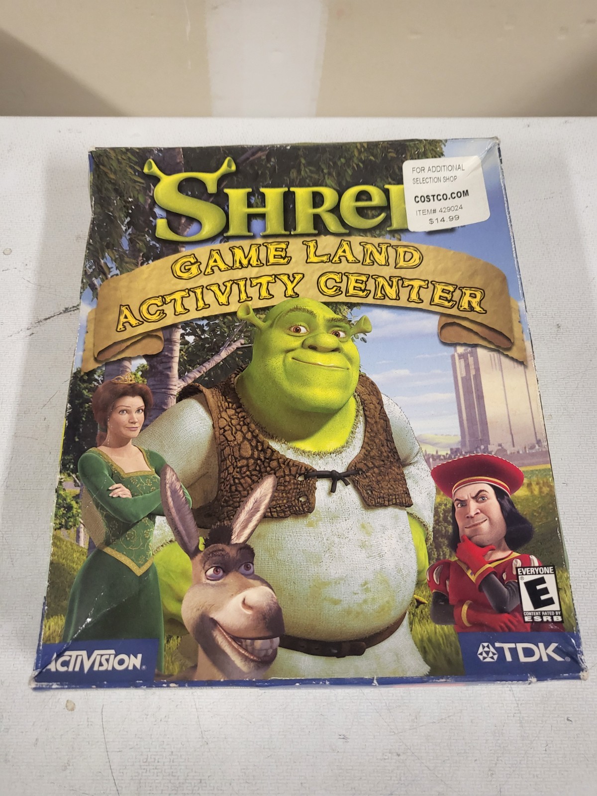 Shrek Game Land Activity Center PC Activision – Big Box Retail Software – Sealed