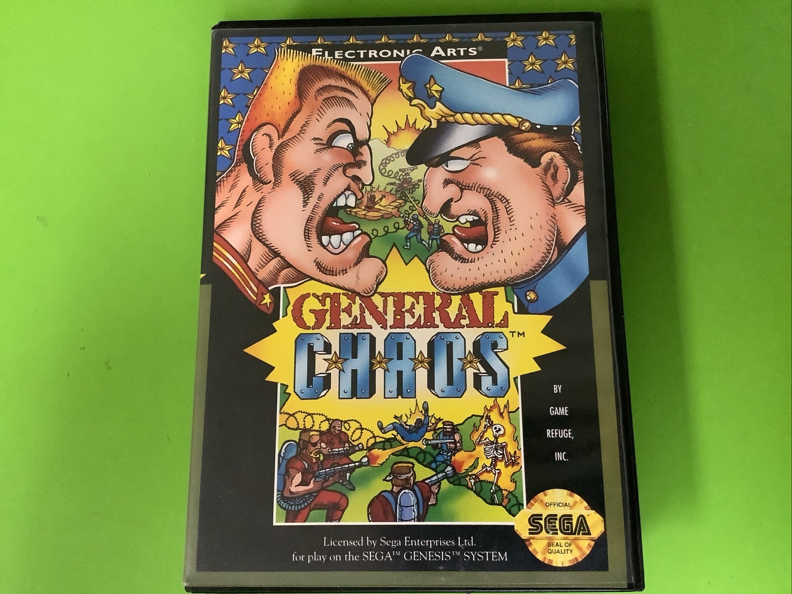 General Chaos (Sega Genesis, 1993) No Manual Tested