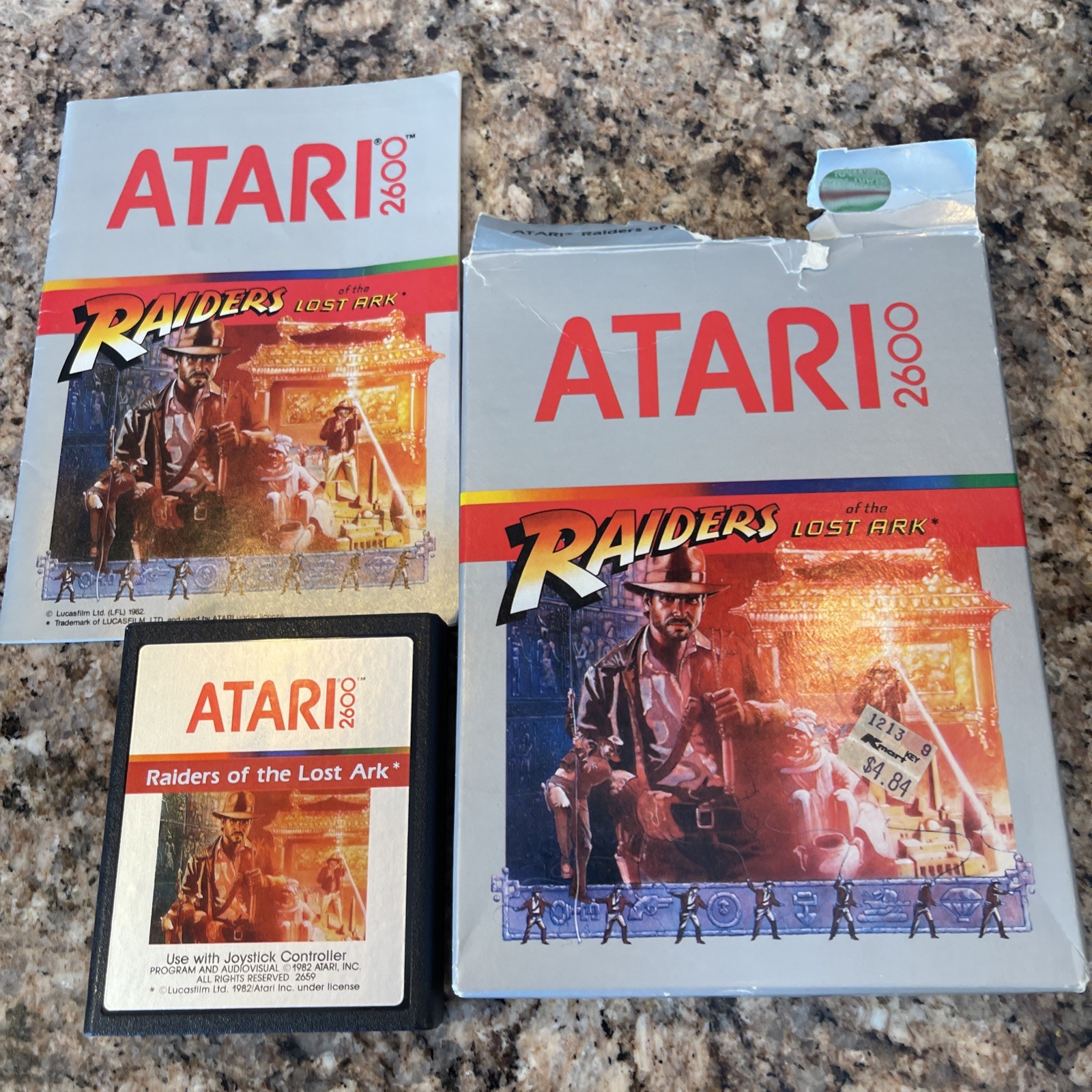 Raiders of the Lost Ark (Atari 2600, 1982)