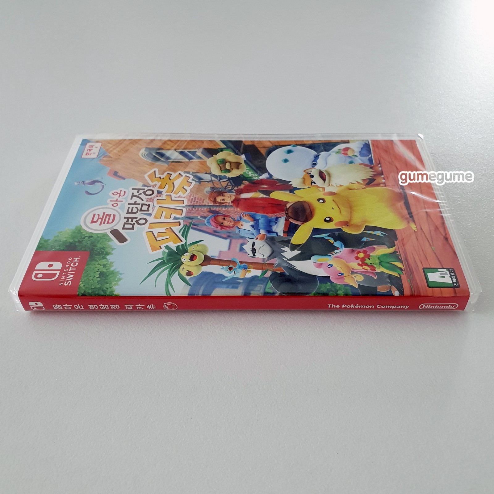 Detective Pikachu Returns + Promo Card [Korean English Chinese] Switch