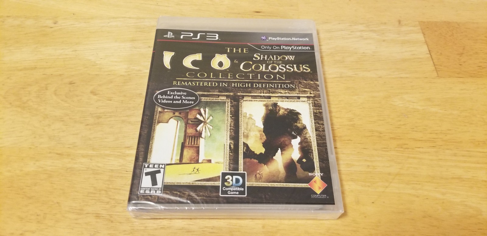 Ico & Shadow of the Colossus Collection PS3 Factory Sealed Promo Copy